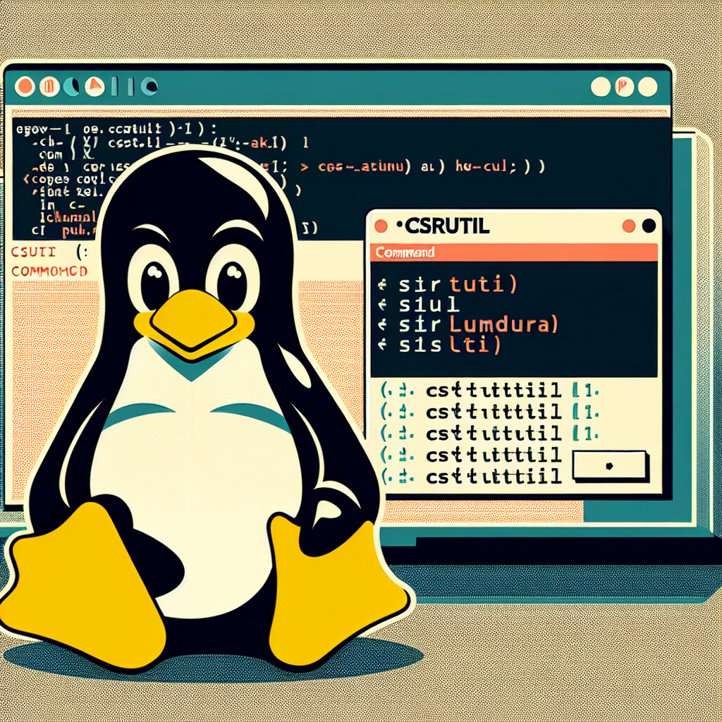 csrutil command not found - Fedora